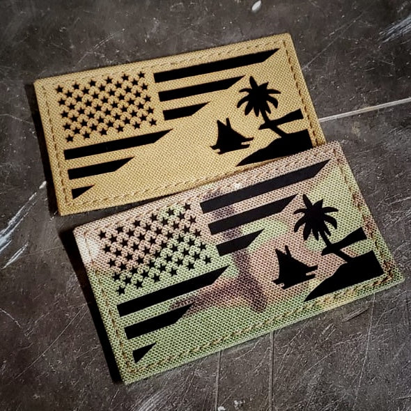 Guam/American IR Flag Patch